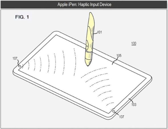苹果申请iPen触控笔专利 支持iPad/iPhone 苹果申请iPen触控笔专利 支持iPad/iPhone